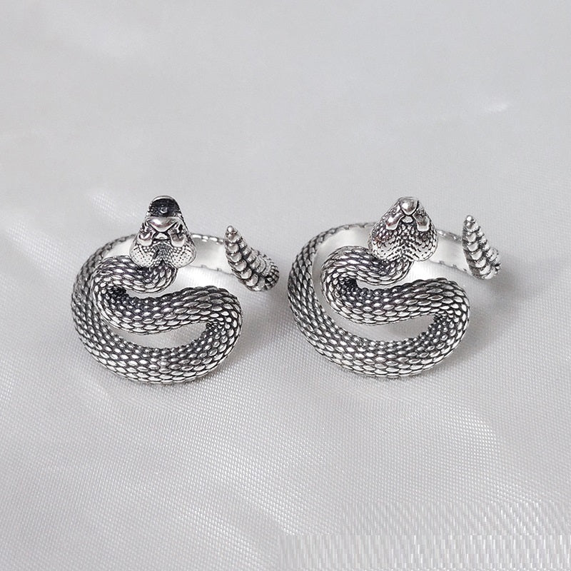 925er Sterling Silber Schlage Ring