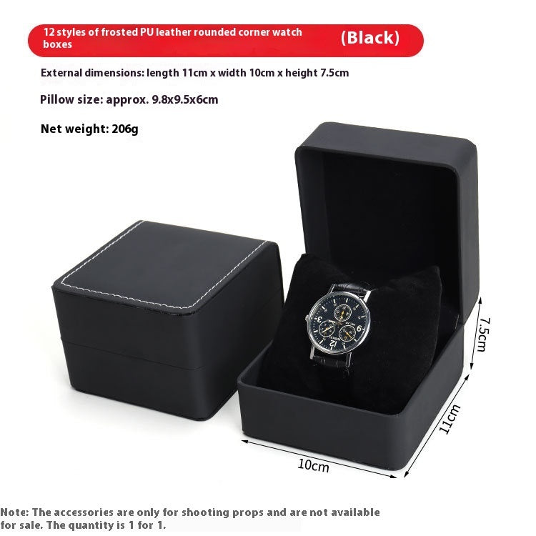 Handgefertigte Leder Uhren Box