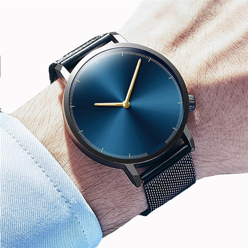 Minimalistische Quarz Herren-Uhr